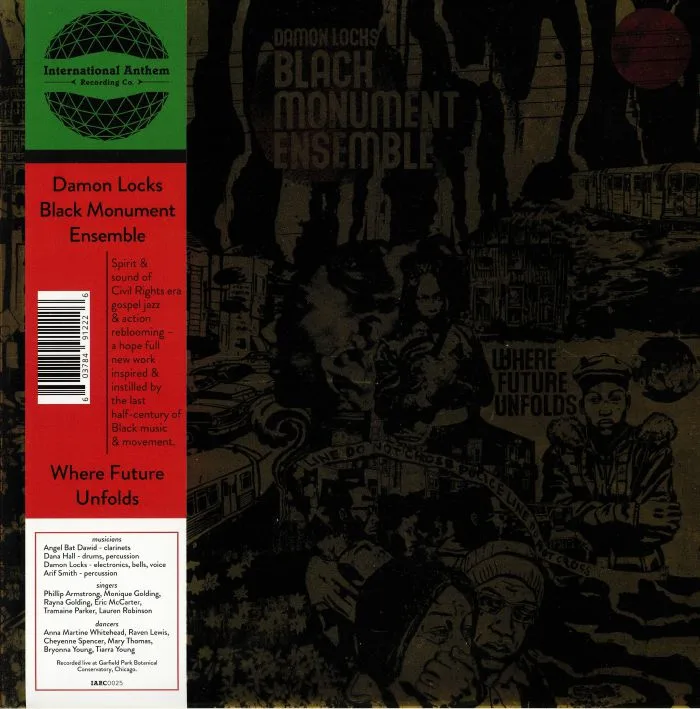 Front cover — DAMON LOCKS BLACK MONUMENT ENSEMBLE — Where Future Unfolds