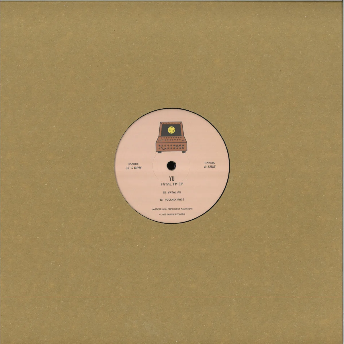 Back cover — Yu — Fatal FM EP