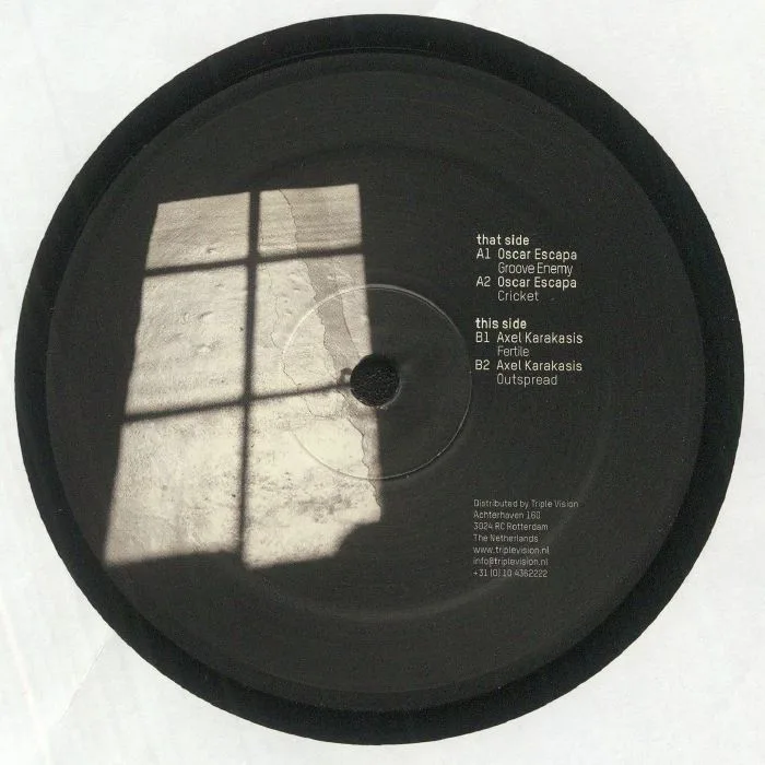 Back cover — Axel KARAKASIS vs OSCAR ESCAPA — Groove Enemy EP