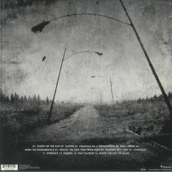 Back cover — KATATONIA — Viva Emptiness (B-STOCK)
