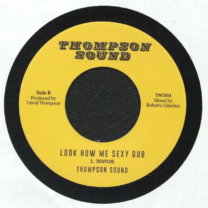 Обратная сторона обложки — Linval THOMPSON / THOMPSON SOUND — Look How Me Sexy