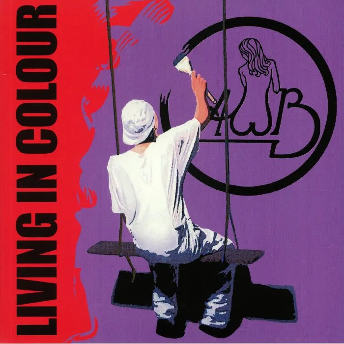 Лицевая сторона обложки — AVERAGE WHITE BAND — Living In Colour