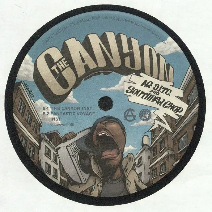 Back cover — SOUTHPAW CHOP — The Canyon