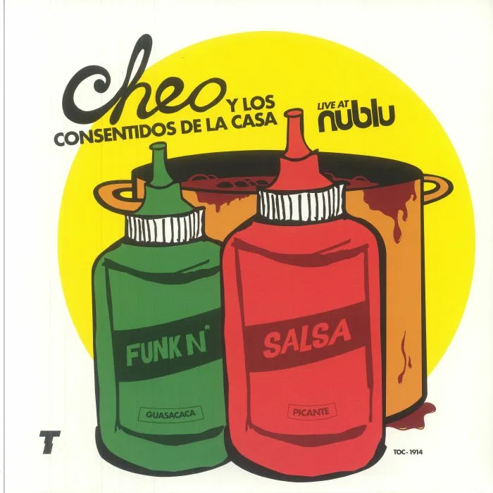 Лицевая сторона обложки — CHEO & LOS CONSENTIDOS DE LA CASA — Live At Nublu