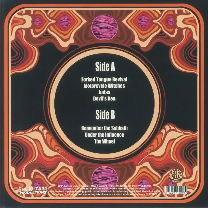 Back cover — WYNDRIDER — Revival