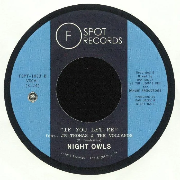 Обратная сторона обложки — NIGHT OWLS — You Don't Know Me