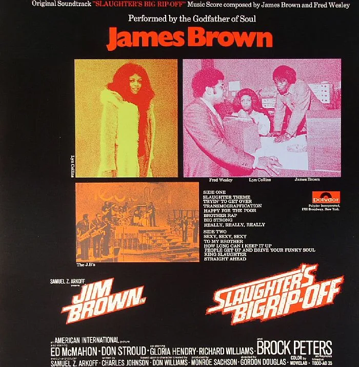 Обратная сторона обложки — James BROWN — Slaughters Big Rip-Off
