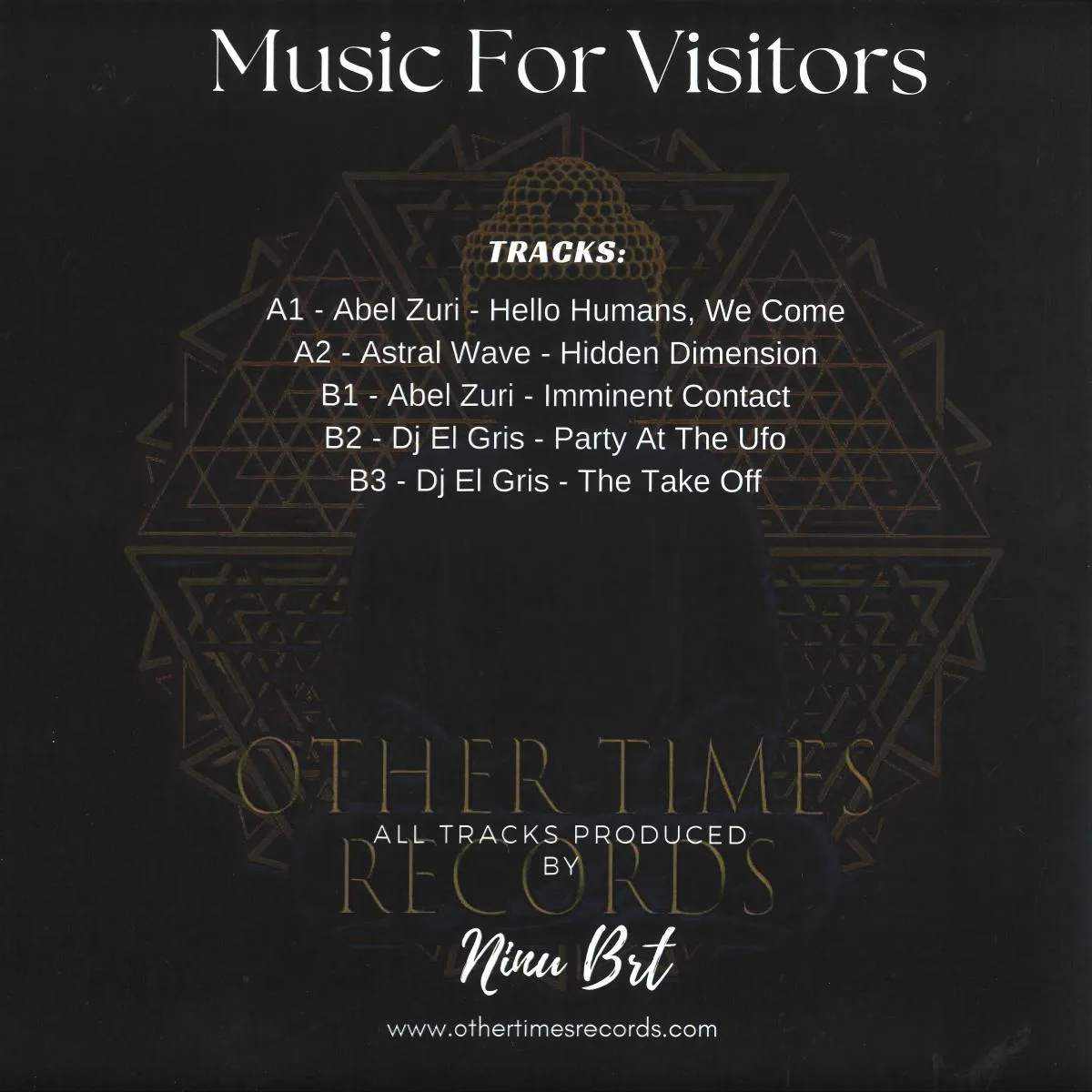 Back cover — Various — Music For Visitors