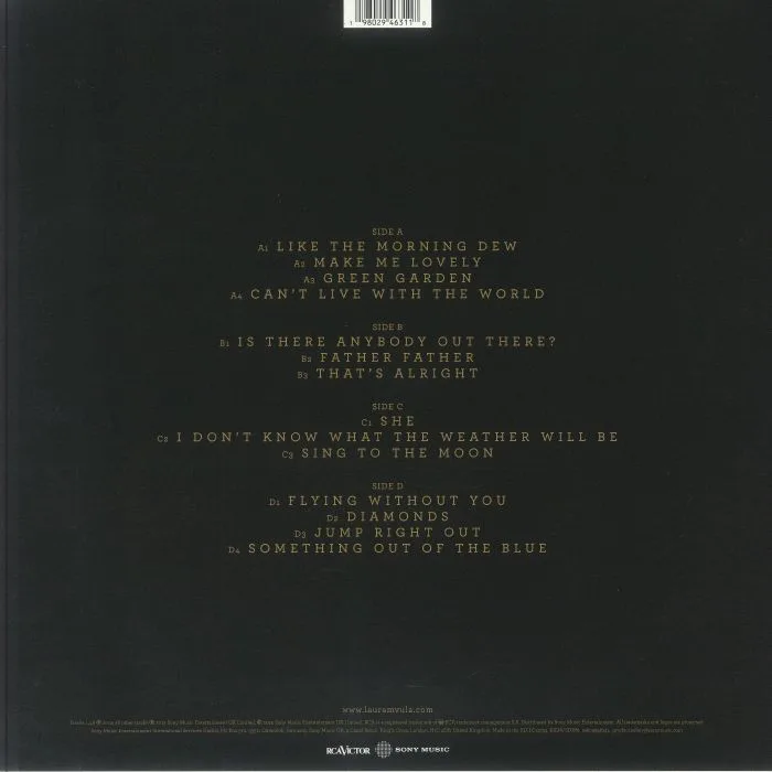 Back cover — Laura MVULA — Sing To The Moon (reissue)