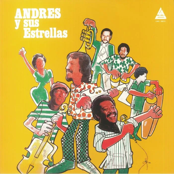 Лицевая сторона обложки — ANDRES Y SUS ESTRELLAS — Andres Y Sus Estrellas (reissue)