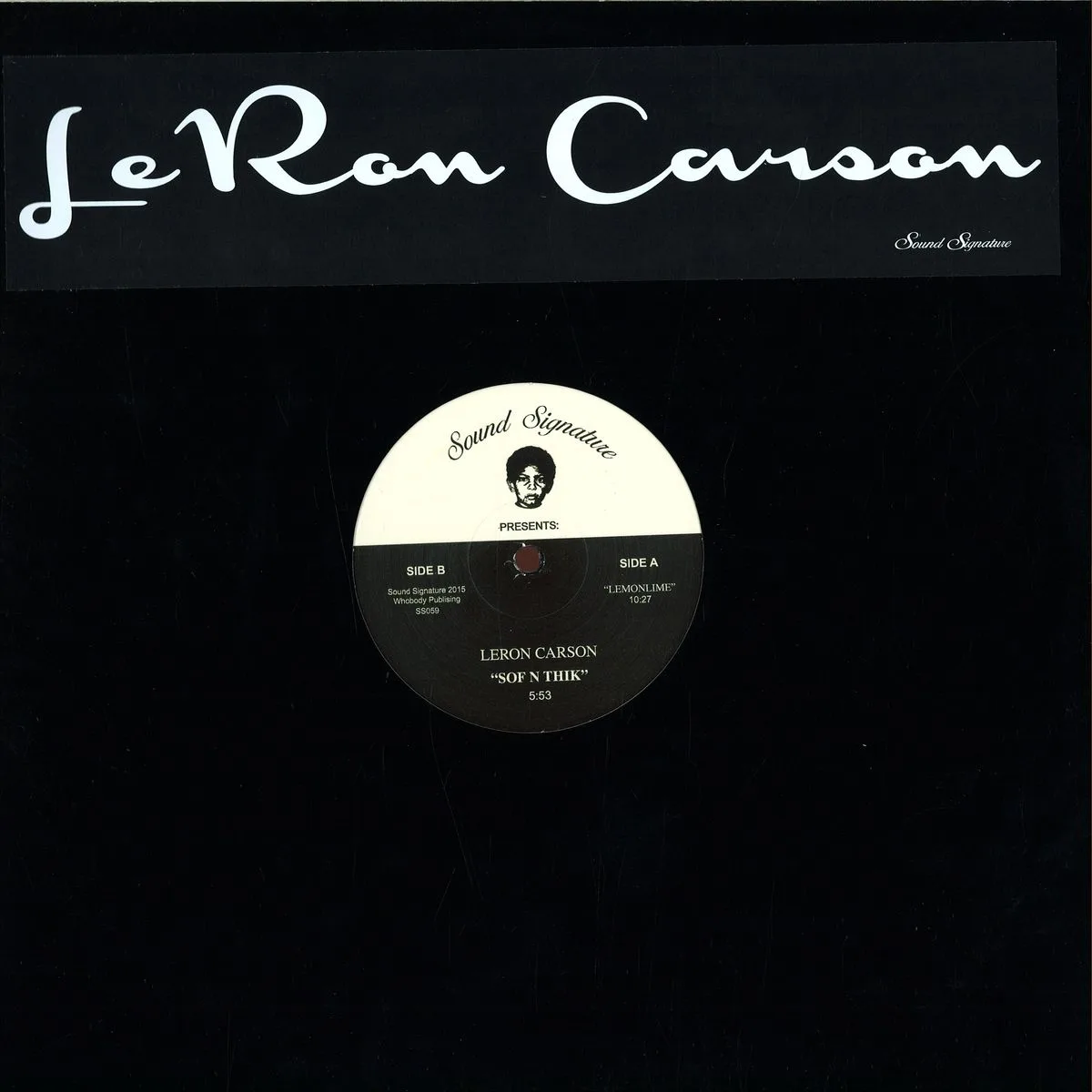 Back cover — Leron Carson — Lemonlime / Sofnthik