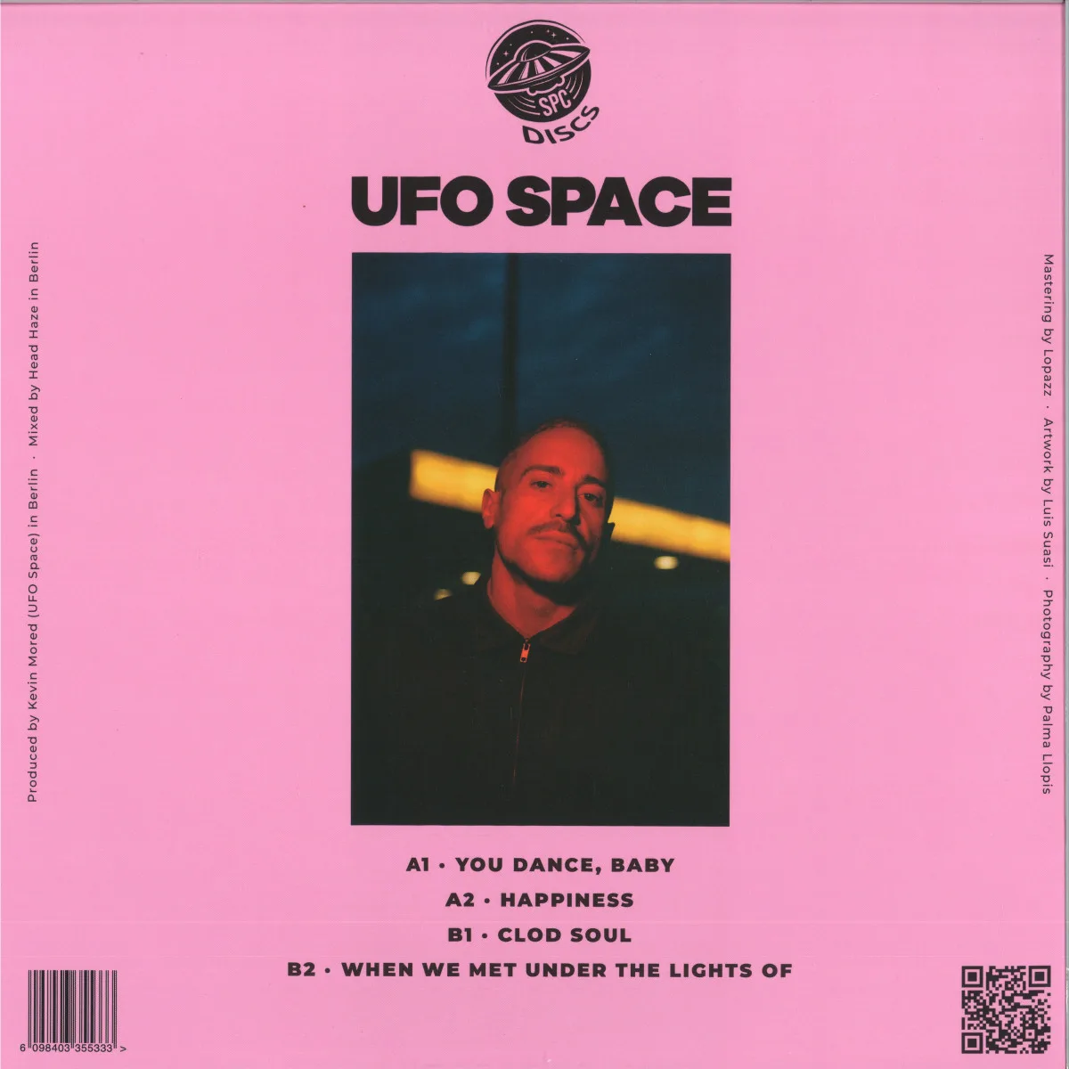Обратная сторона обложки — Ufo Space — CLOD SOUL EP