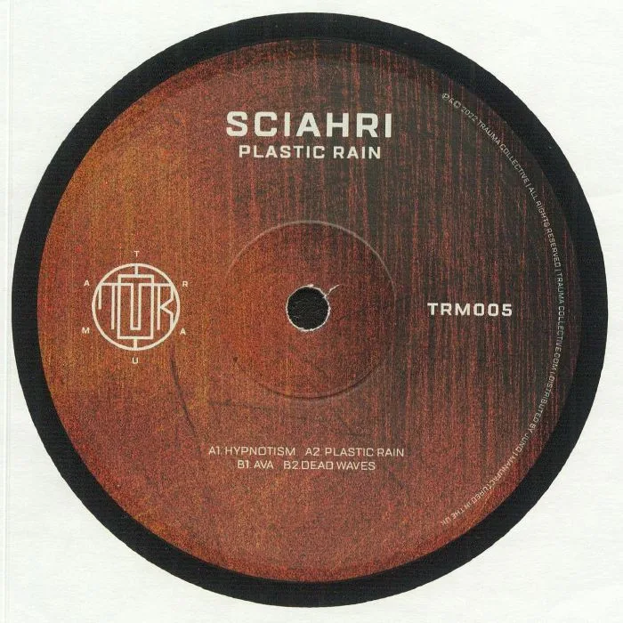 Обратная сторона обложки — SCIAHRI — Plastic Rain