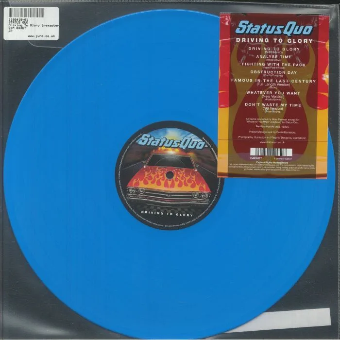 STATUS QUO — Driving To Glory (remastered)
