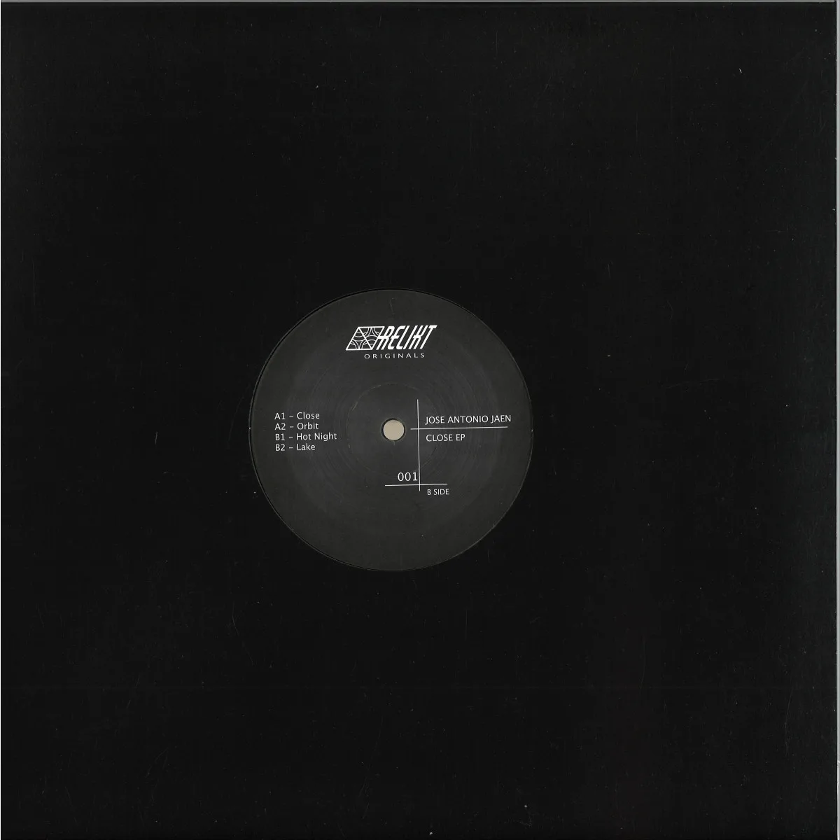 Back cover — Jose Antonio Jaen — Close EP