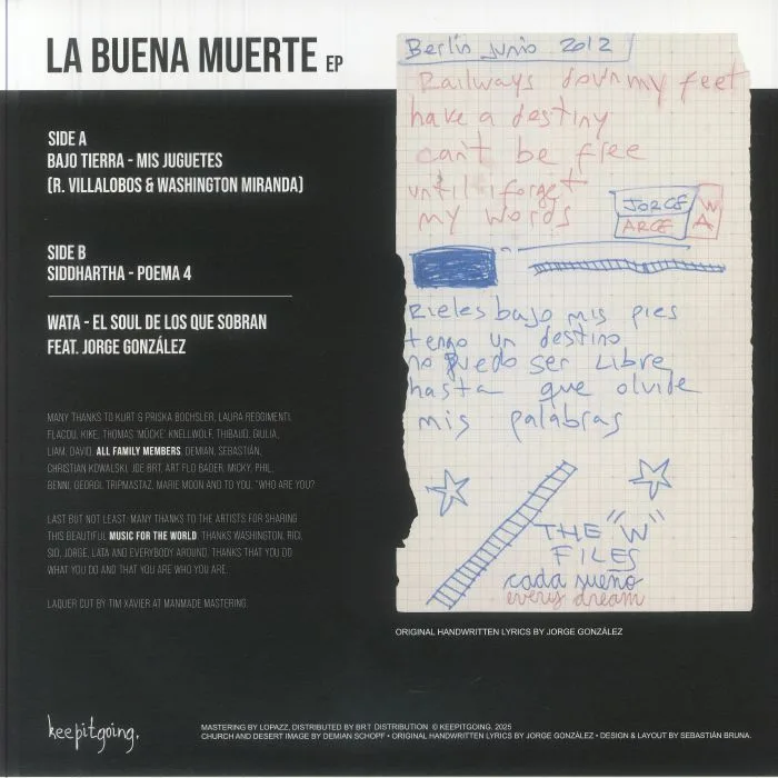 Back cover — Various — La Buena Muerte