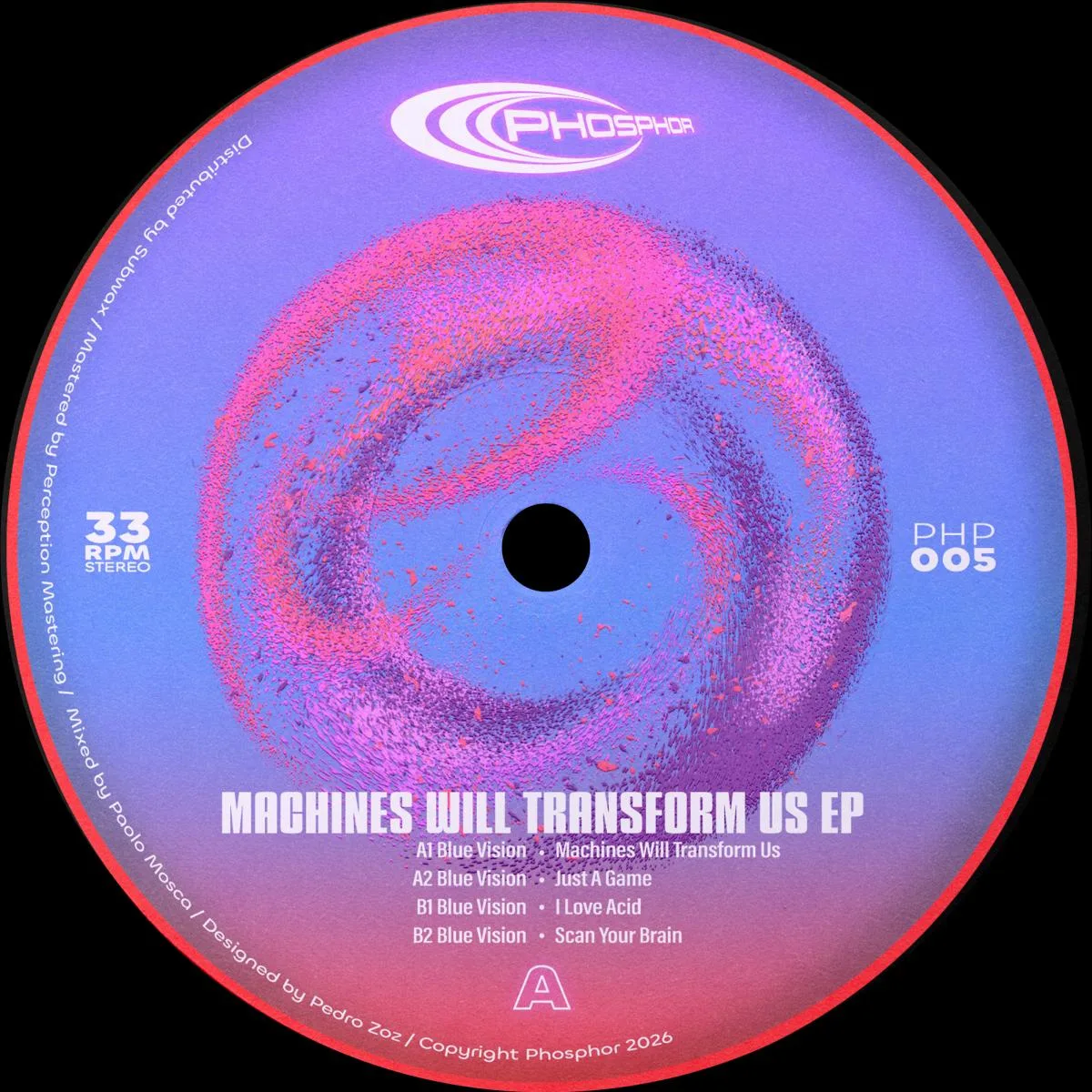 Blue Vision — Machines Will Transform Us EP
