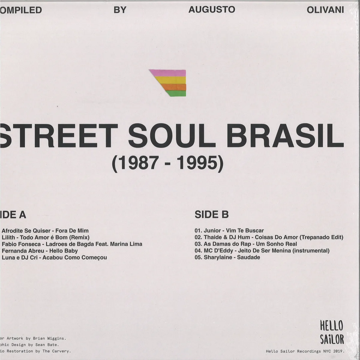 Обратная сторона обложки — Various — STREET SOUL BRASIL:1987-1995