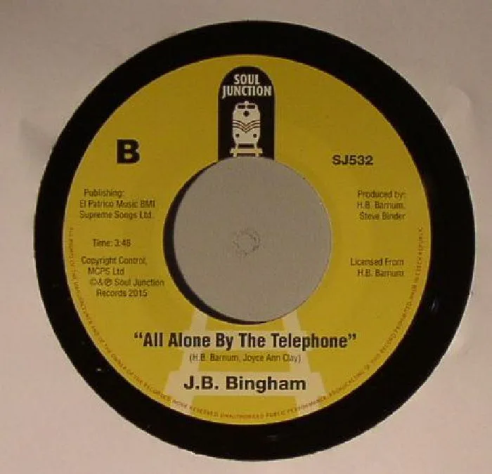 Back cover — JB BINGHAM — Fellas Don't Let The Girls Take Over