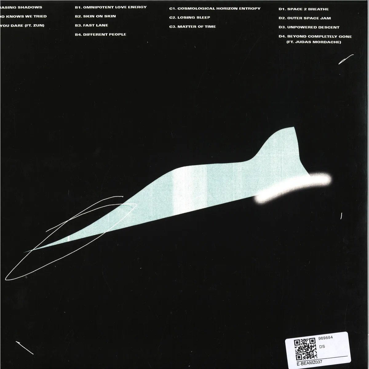 Back cover — Hugo Massien — Metamorphosis LP 2x12"