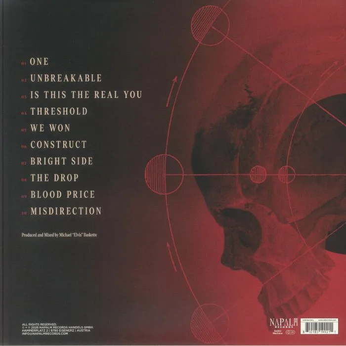 Обратная сторона обложки — SEVENDUST — One
