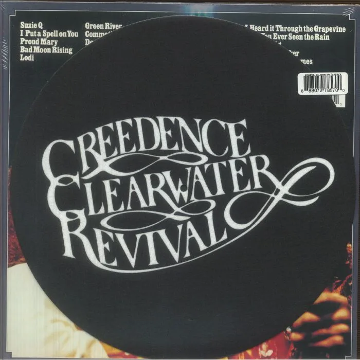 Back cover — CREEDENCE CLEARWATER REVIVAL — Chronicle: The 20 Greatest Hits (Celebration Edition)