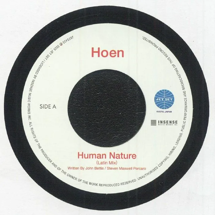 Front cover — HOEN — Human Nature (Latin mix)