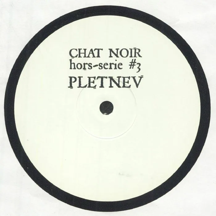 Лицевая сторона обложки — PLETNEV — Chat Noir Hors Serie 3