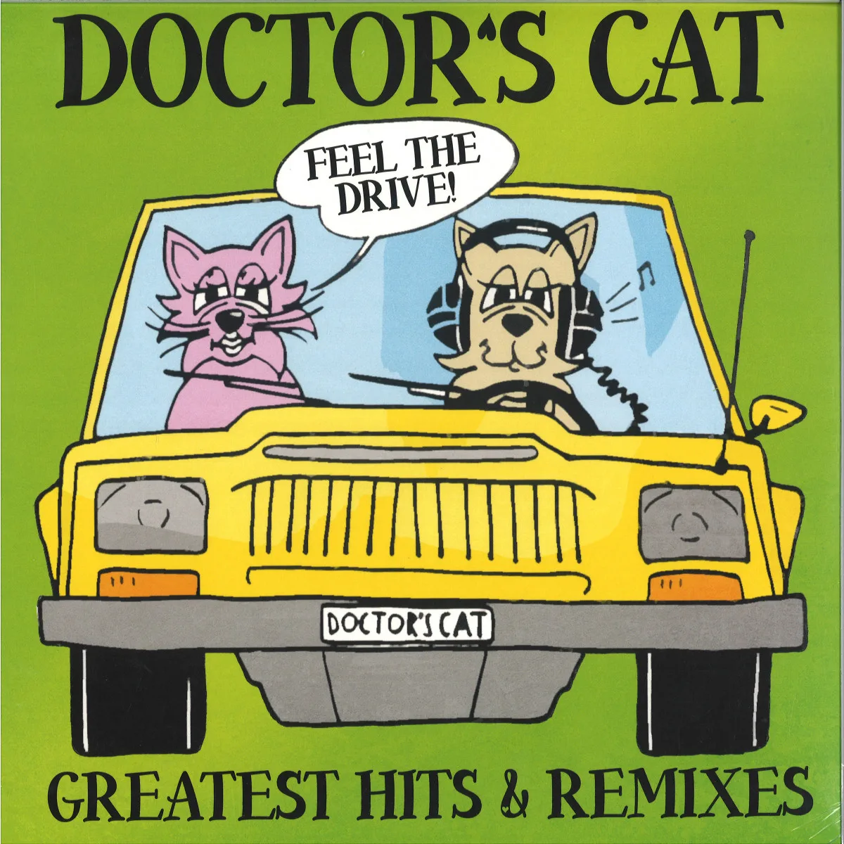 Лицевая сторона обложки — Doctor's Cat — Greatest Hits & Remixes