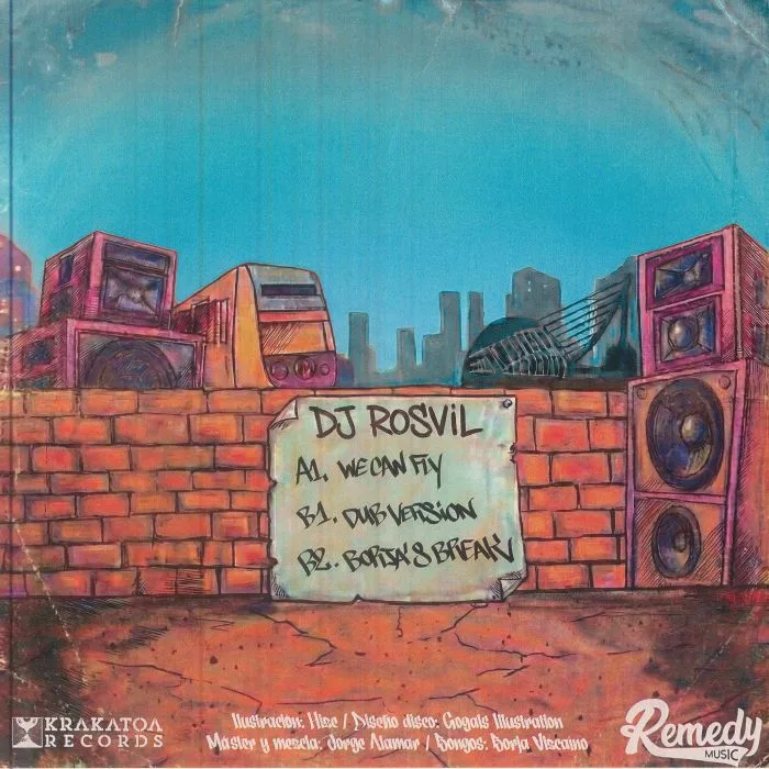 Обратная сторона обложки — DJ ROSVIL — We Can Fly