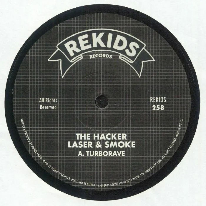 Лицевая сторона обложки — The HACKER — Laser & Smoke