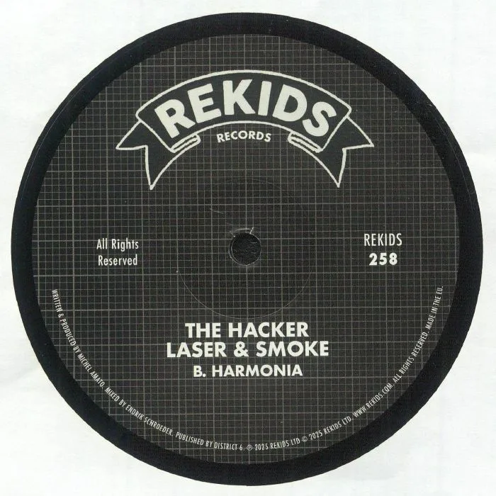 Обратная сторона обложки — The HACKER — Laser & Smoke