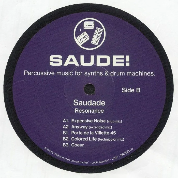 Back cover — SAUDADE — Resonance