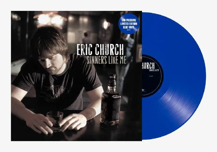 Лицевая сторона обложки — Eric CHURCH — Sinners Like Me (reissue)