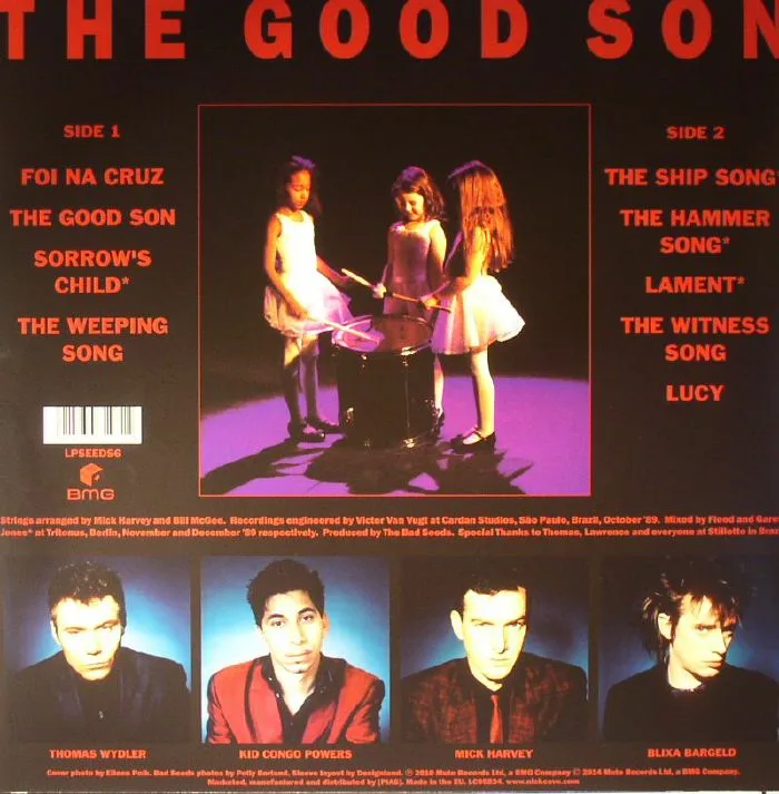 Обратная сторона обложки — Nick CAVE & THE BAD SEEDS — The Good Son