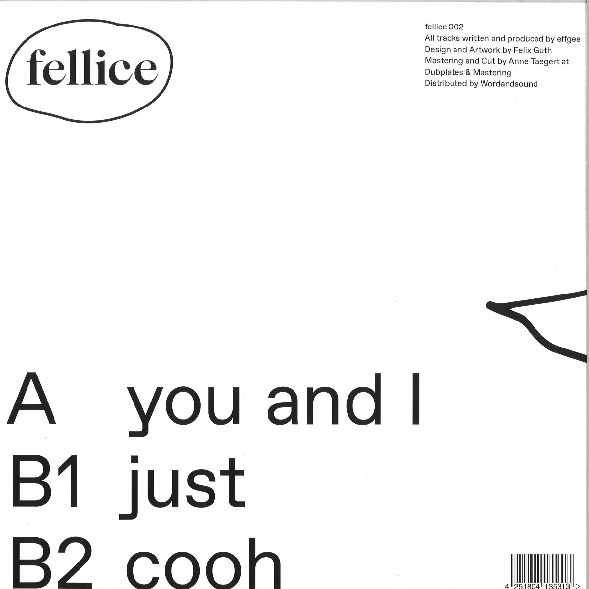 Back cover — Effgee — The Basement EP