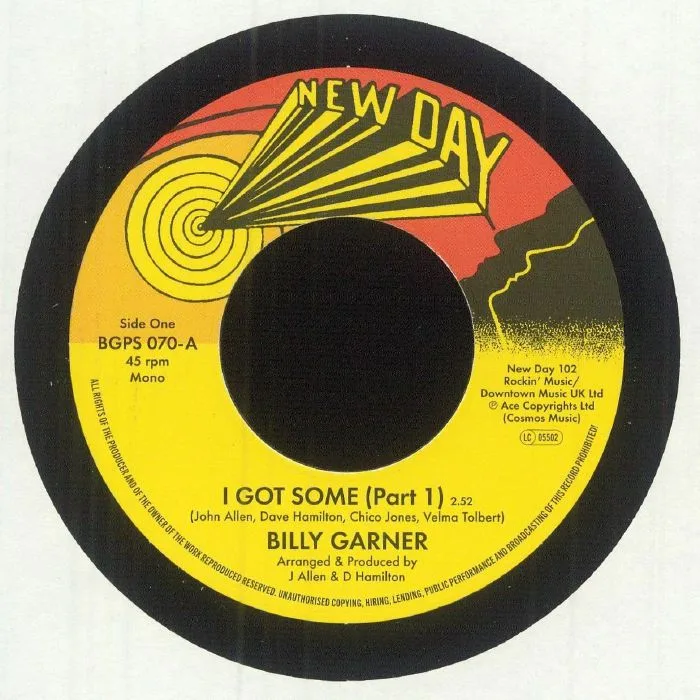 Billy GARNER — I Got Some