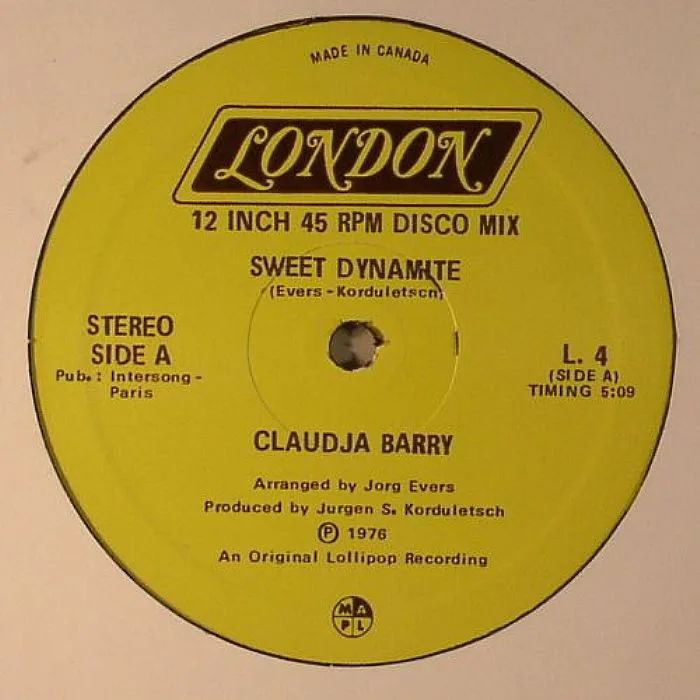 Claudja BARRY — Sweet Dynamite
