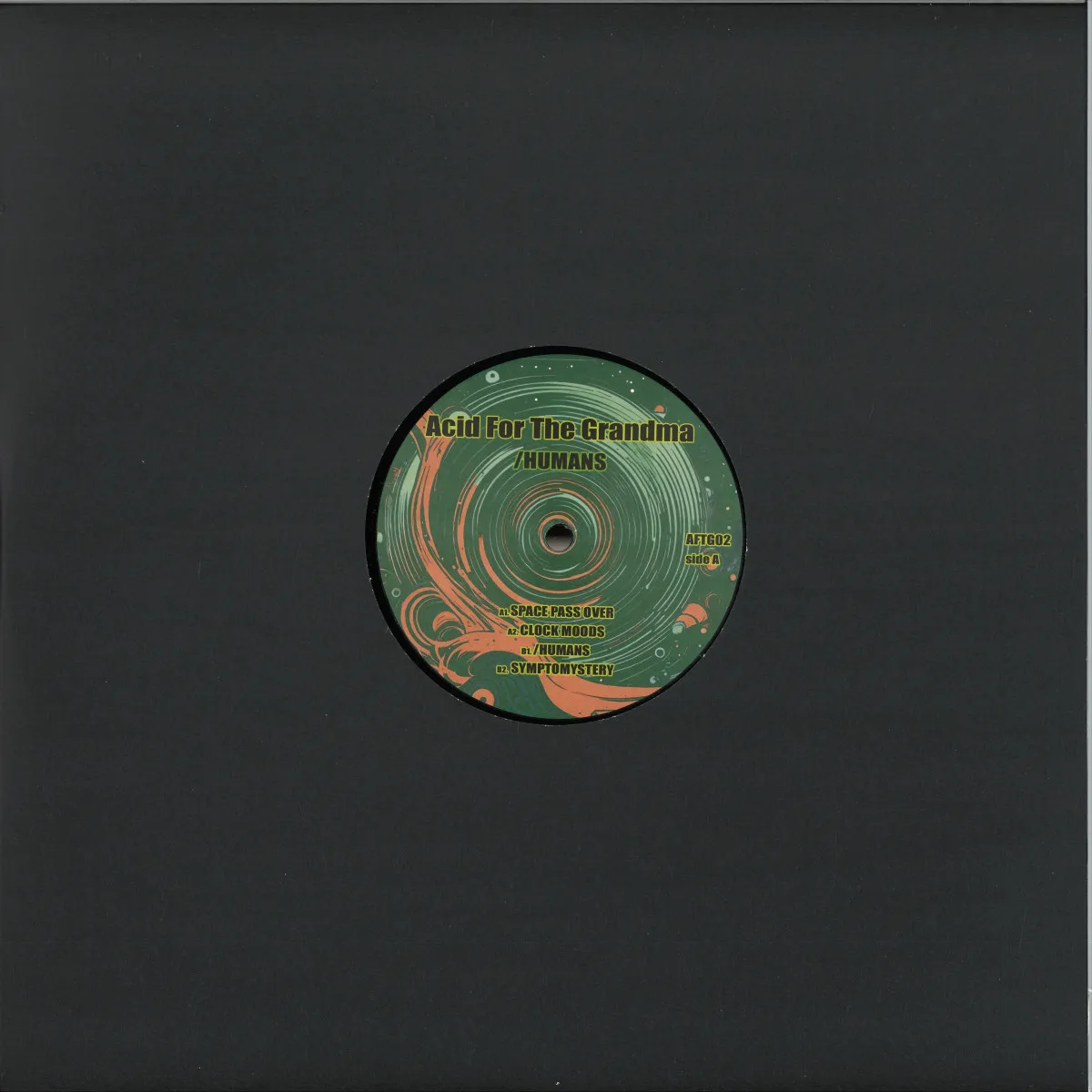 Back cover — Acid For The Grandma — Humans EP