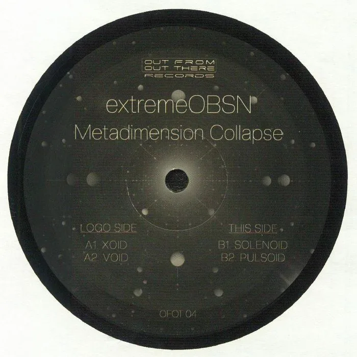 Back cover — EXTREMEOBSN — Metadimension Collapse