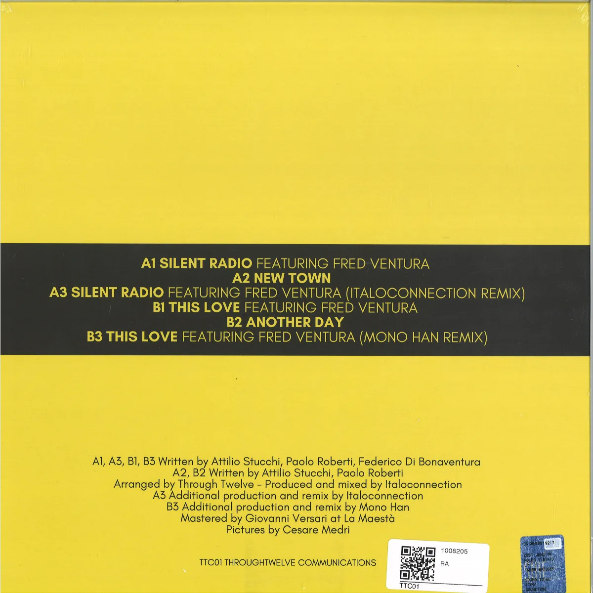 Back cover — Through Twelve — INNER BRIDGES EP