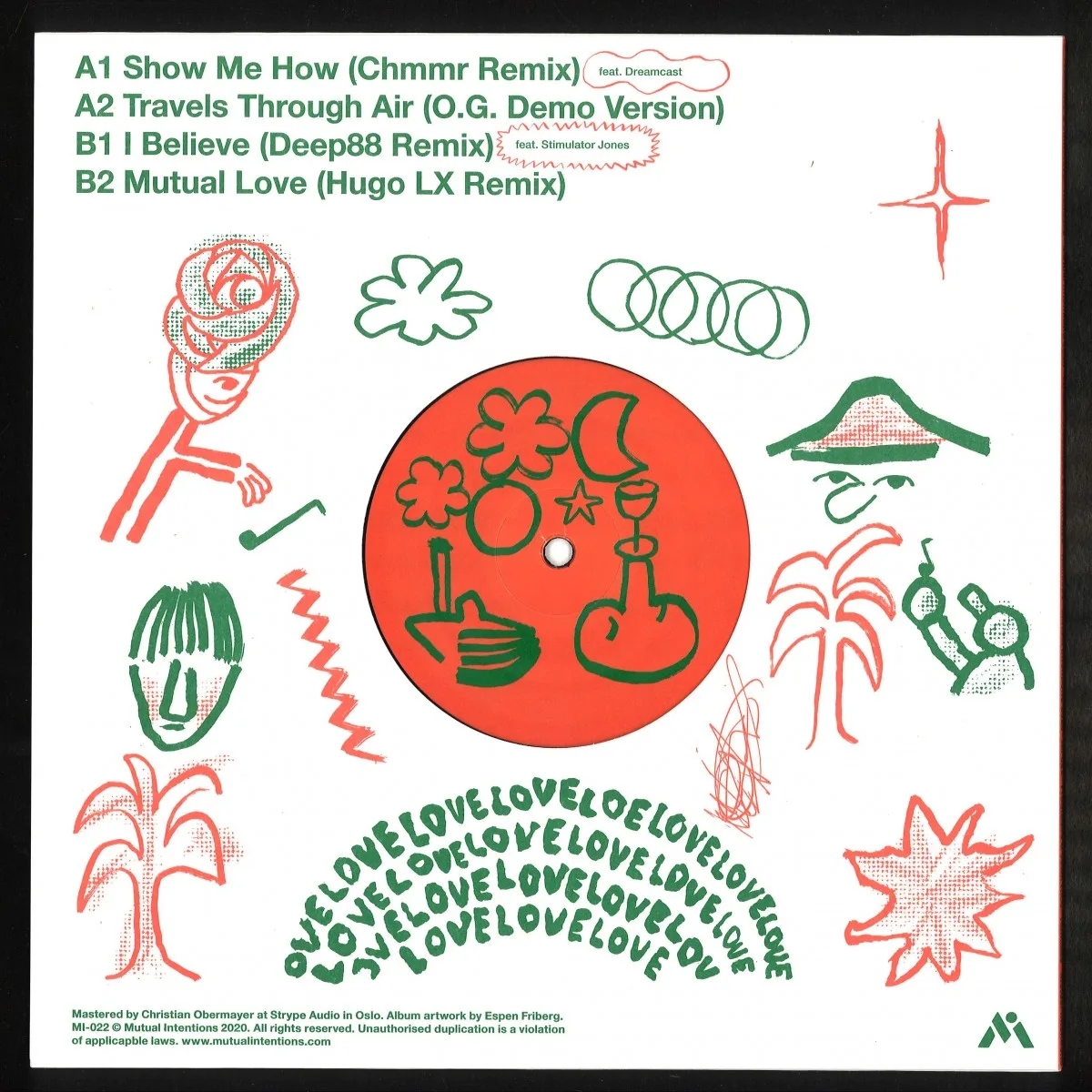 Back cover — Fredfades&Jawn Rice — Remixes 10"
