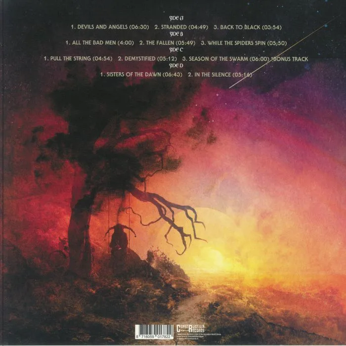 Back cover — PSYCHOTIC WALTZ — The God Shaped Void