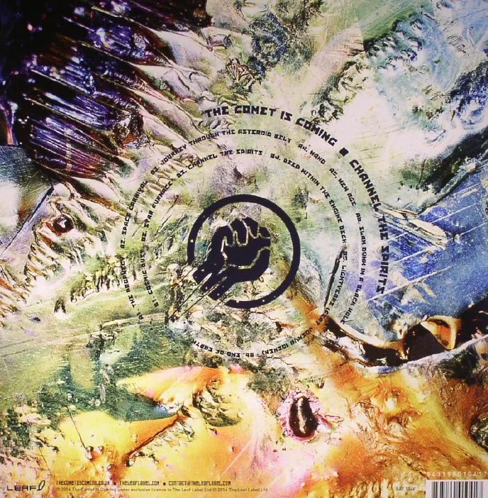 Обратная сторона обложки — The COMET IS COMING — Channel The Spirits