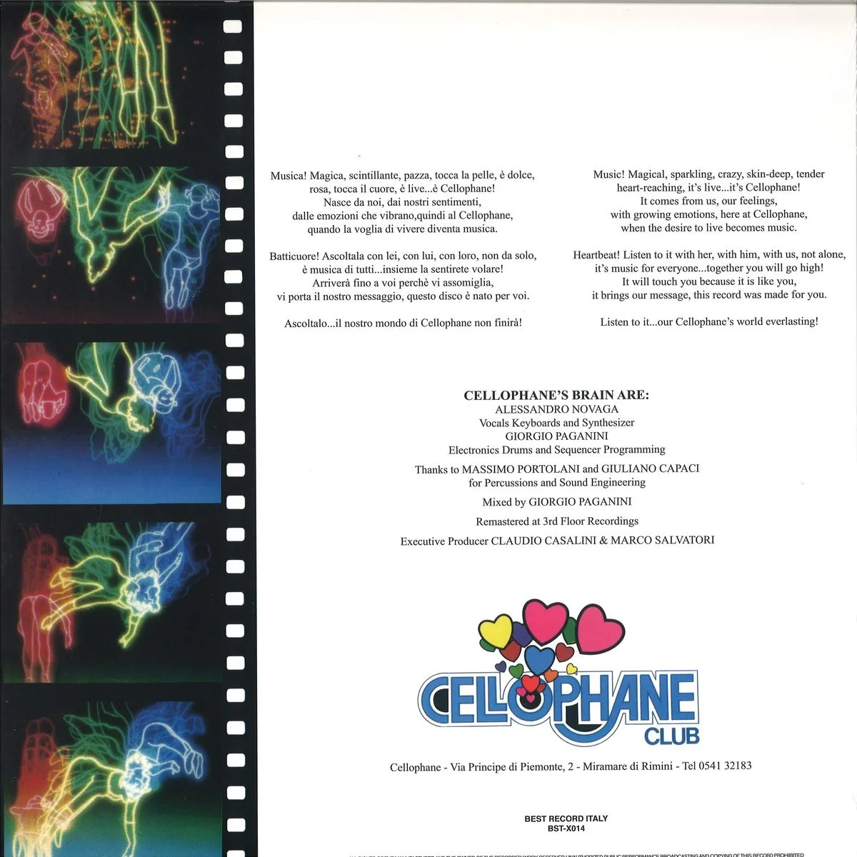 Back cover — Cellophane — Gimme Love