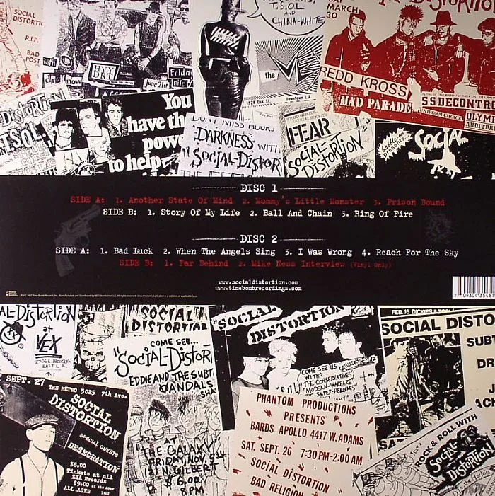 Back cover — SOCIAL DISTORTION — Greatest Hits