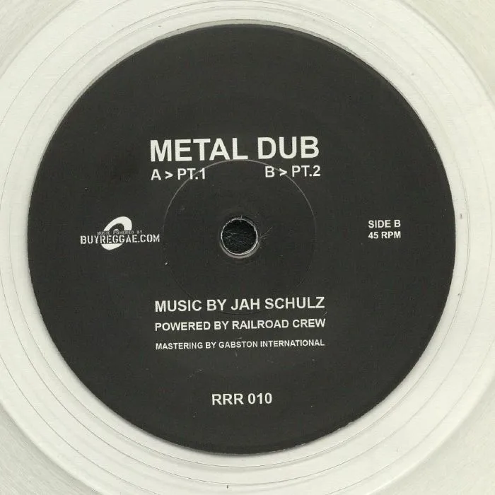 Обратная сторона обложки — JAH SCHULZ — Metal Dub Part 1 & 2