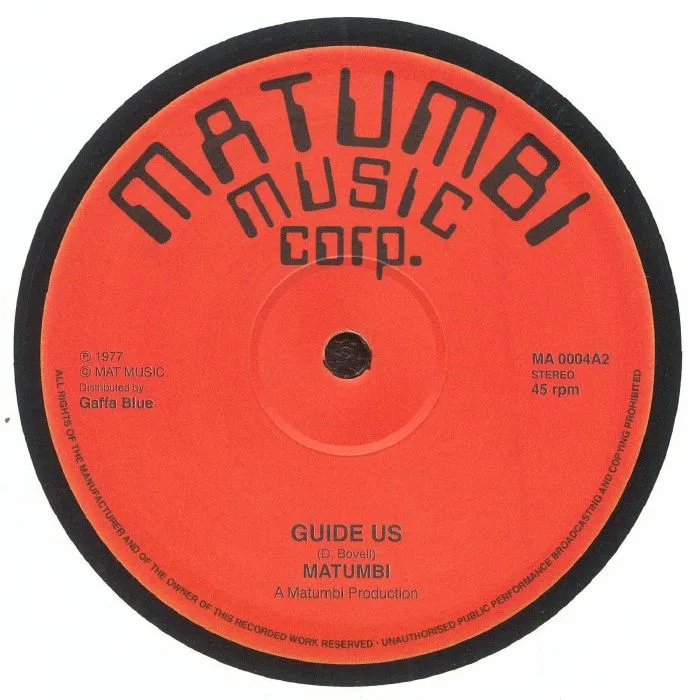 Обратная сторона обложки — MATUMBI — Music In The Air