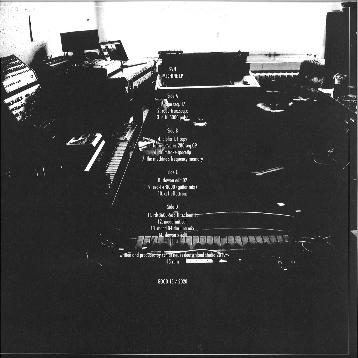 Back cover — Svn — Mechine 2x12"