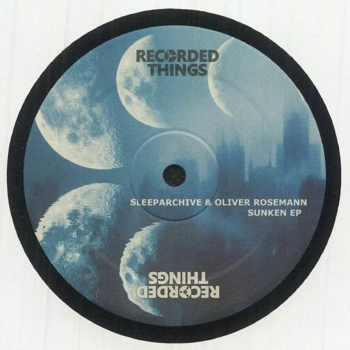 Лицевая сторона обложки — SLEEPARCHIVE / OLIVER ROSEMANN — Sunken EP